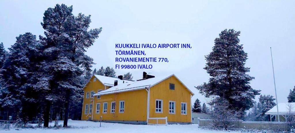Kuukkeli Ivalo Airport Inn Zewnętrze zdjęcie
